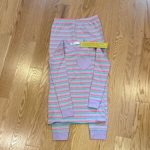 Pink/Purple/Mint Striped Pajama Set